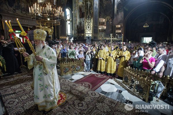 Celebrating the 1025th Anniversary of the Baptism of Rus in Kiev - Sputnik International
