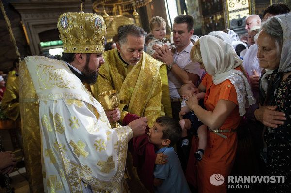 Celebrating the 1025th Anniversary of the Baptism of Rus in Kiev - Sputnik International