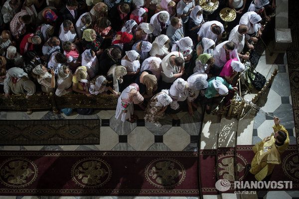 Celebrating the 1025th Anniversary of the Baptism of Rus in Kiev - Sputnik International