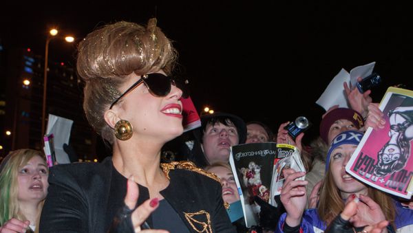 Lady Gaga in St. Petersburg (archive) - Sputnik International