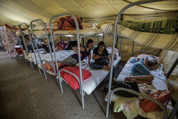 Camp for Migrants Awaiting Deportation in Moscow - Sputnik International