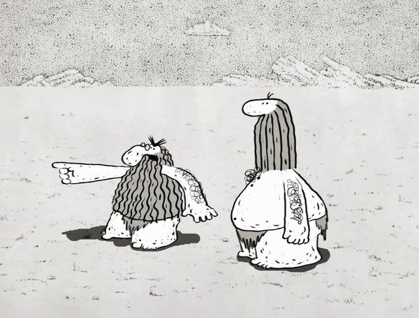 The Primaeval Father tells the story of a caveman’s invention and his brutish father - Sputnik International