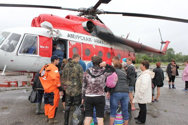 Floods Ravage Russia’s Far East Floods Ravage Russia’s Far East - Sputnik International