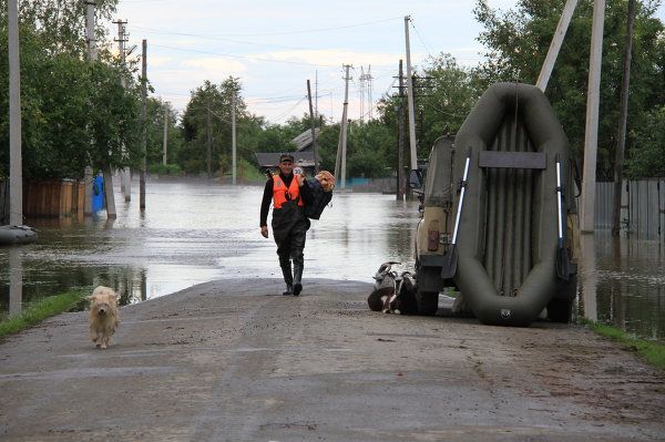 Floods Ravage Russia’s Far East Floods Ravage Russia’s Far East - Sputnik International