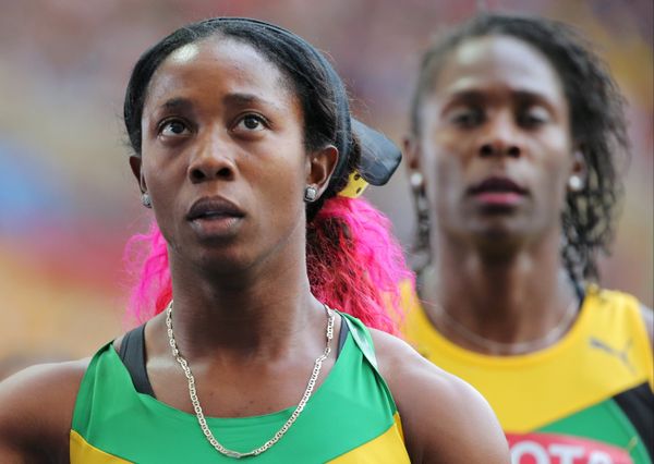 Shelly-Ann Fraser-Pryce (L) - Sputnik International