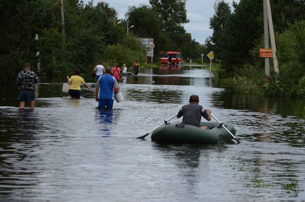 Life in Russia’s Flood-Hit Amur Region - Sputnik International