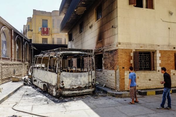 The Burning of Christian Churches in Egypt - Sputnik International