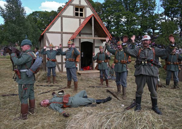 Recreating the Past: The Battle of Gumbinnen - Sputnik International