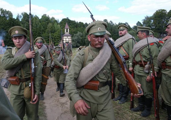 Recreating the Past: The Battle of Gumbinnen - Sputnik International