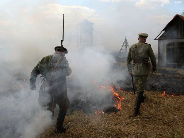 Recreating the Past: The Battle of Gumbinnen - Sputnik International