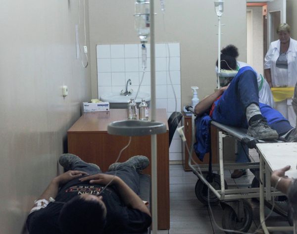 Hundreds of Construction Workers Hospitalized in St. Petersburg - Sputnik International