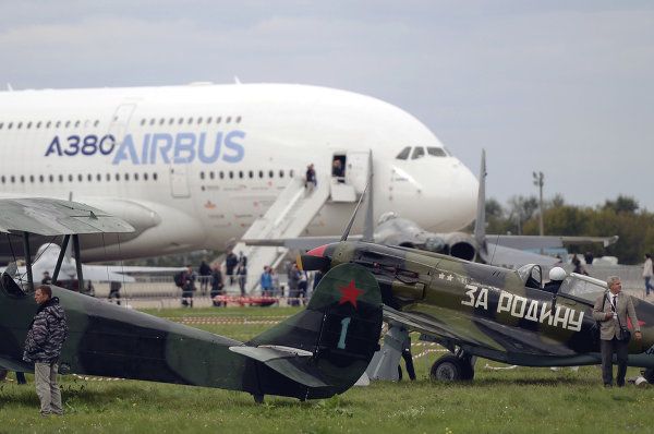 Russia’s MAKS International Air Show Opens - Sputnik International
