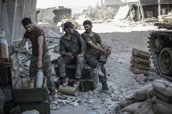 Syrian Soldiers Prepare for Western Strike - Sputnik International
