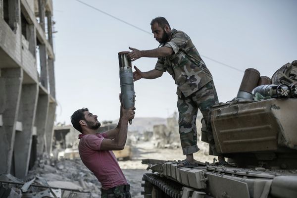 Syrian Soldiers Prepare for Western Strike - Sputnik International
