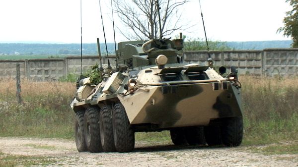New Armored Vehicle Uses Drone Planes and Sensors to Find “Saboteurs” - Sputnik International