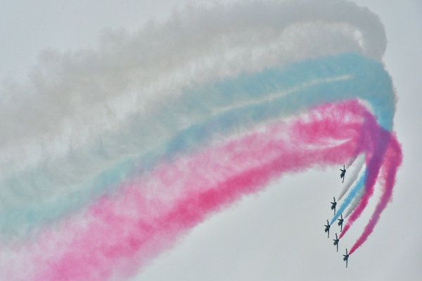 Incredible Maneuvers at the MAKS Airshow Incredible Maneuvers at the MAKS Airshow - Sputnik International
