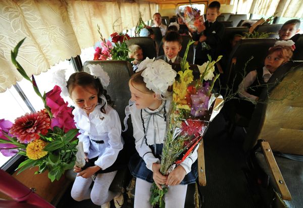 Kids Across Russia Go Back to School Kids Across Russia Go Back to School - Sputnik International
