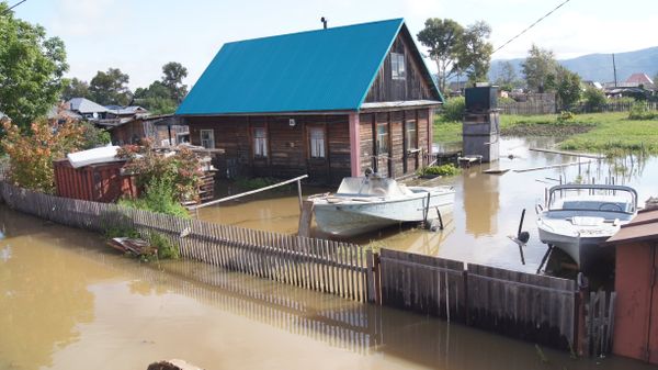 Flood-hit Komsomolsk-on-Amur - Sputnik International