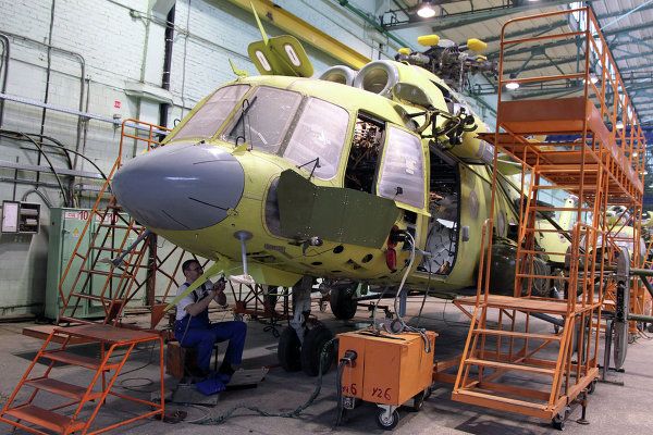 Mi-17 Helicopter Production at the Kazan Helicopter Plant - Sputnik International