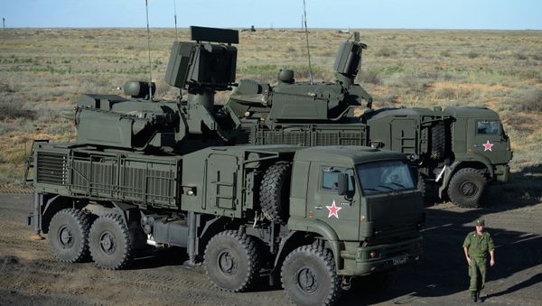 Pantsir S-1 short-range air defense system - Sputnik International