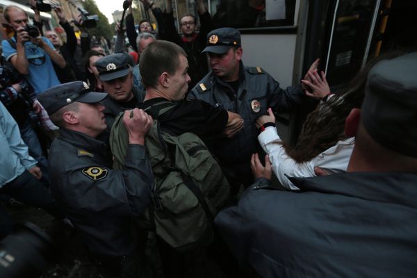 Police detained 20 people at the nationalist rally - Sputnik International