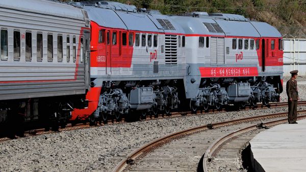 Vice-President of the major Russian rail company Russian Railways JSC Alexander Saltanov said Thursdayy that amid the sanctions introduced by the European Union and the United States, the cooperation with our Asian partners in the area of rail transportation gains special importance. Vice-President of the major Russian rail company Russian Railways JSC Alexander Saltanov said Thursdayy that amid the sanctions introduced by the European Union and the United States, the cooperation with our Asian partners in the area of rail transportation gains special importance. - Sputnik International