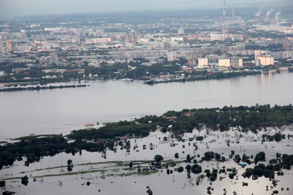 Flooded Amur region - Sputnik International