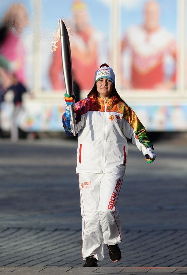Olympic Flame Lighted in Moscow Olympic Flame Lighted in Moscow - Sputnik International
