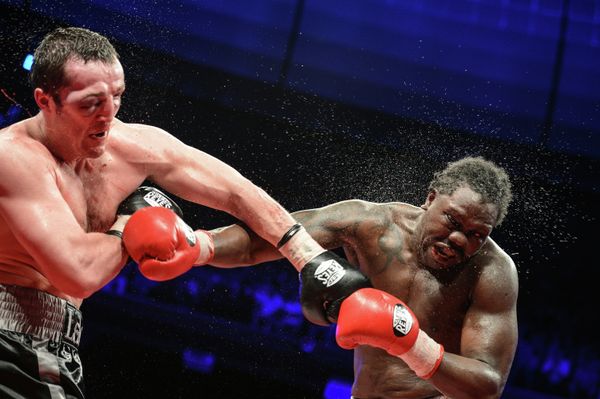 Denis Lebedev (L) and Guillermo Jones (Archive) - Sputnik International