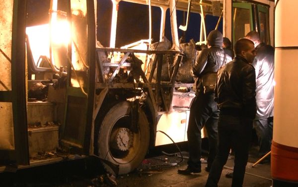 Bus explosion in Volgograd Bus explosion in Volgograd - Sputnik International