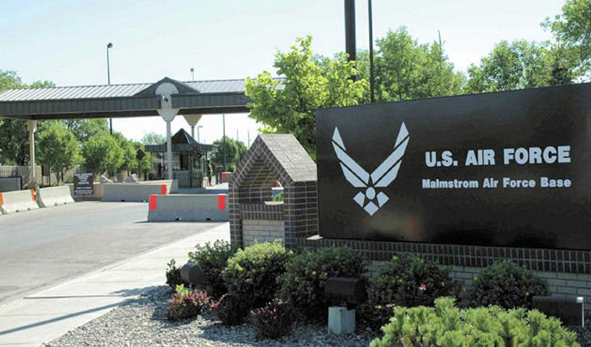 Photo of main gate at Malmstrom Air Force Base, Montana - Sputnik International, 1920, 23.01.2023