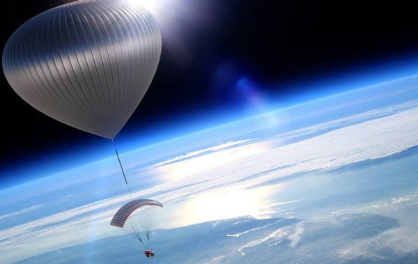 World View Enterprises of Tucson, Arizona, plans to offer suborbital spaceflight in a capsule lifted by balloon to 18.6 miles (30 km), which then glides back to Earth. - Sputnik International