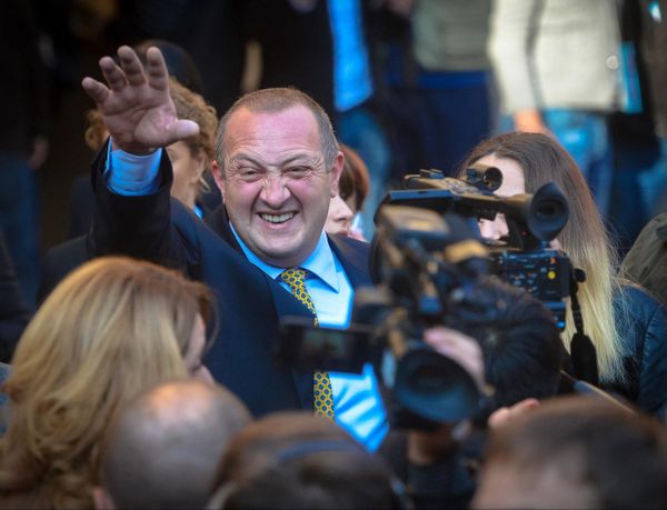 Giorgi Margvelashvili on the Election Day - Sputnik International