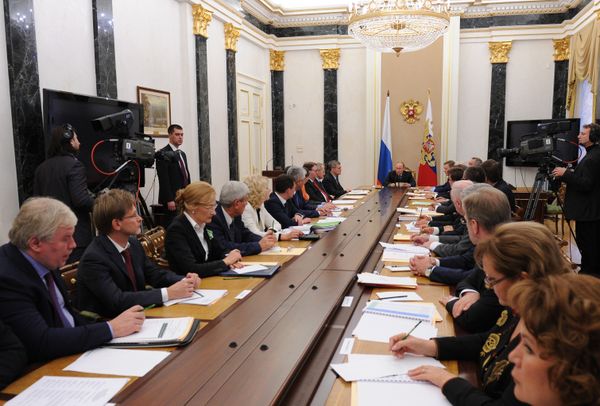 Session of the Anti-Corruption Council - Sputnik International