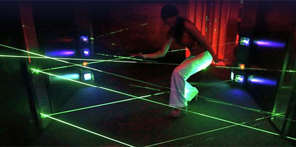A laser field from the SPY: The Secret World of Espionage exhibition at the Ronald Reagan Library in Simi Valley, California. - Sputnik International