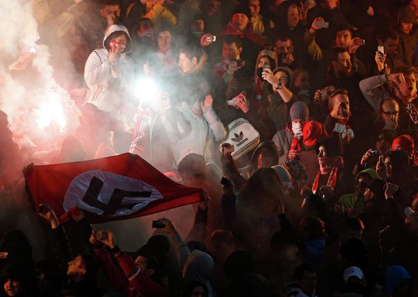 Spartak fans during the match - Sputnik International