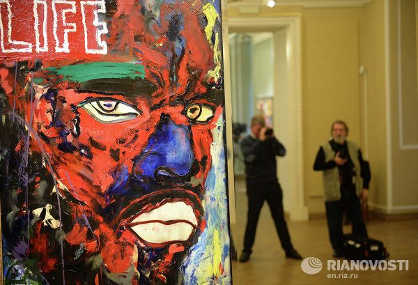 Paintings by Sylvester Stallone on Show in Russian Museum - Sputnik International