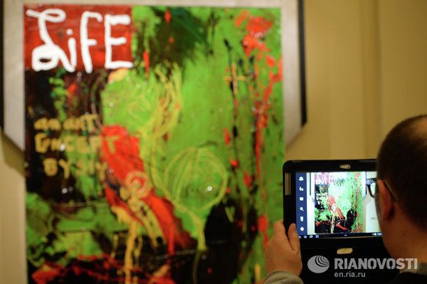 Paintings by Sylvester Stallone on Show in Russian Museum - Sputnik International