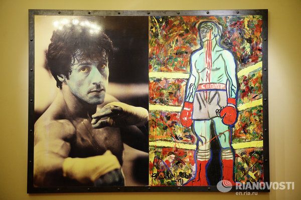 Paintings by Sylvester Stallone on Show in Russian Museum - Sputnik International