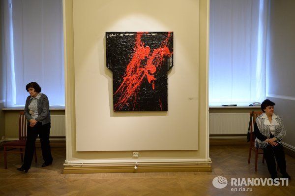 Paintings by Sylvester Stallone on Show in Russian Museum - Sputnik International