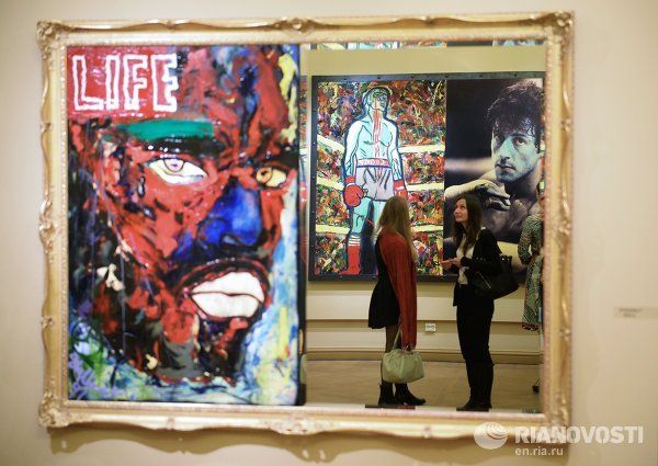 Paintings by Sylvester Stallone on Show in Russian Museum - Sputnik International
