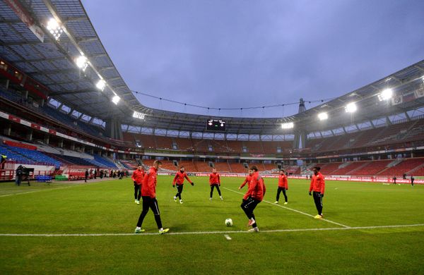 Spartak team in a Russian championship match - Sputnik International