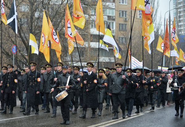 Nationalists March in Russian Cities - Sputnik International