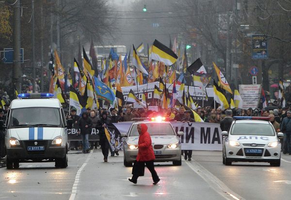 Nationalists March in Russian Cities - Sputnik International