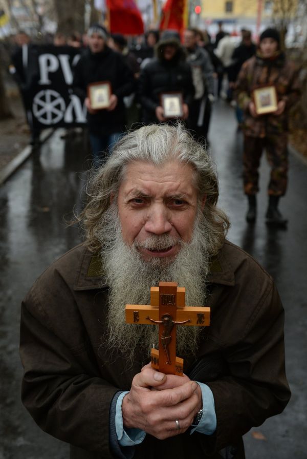 Nationalists March in Russian Cities - Sputnik International