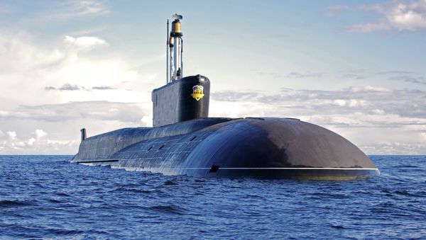 A nuclear-powered Borey-class submarine, the Alexander Nevsky, is one of the sumbarines Bulava launches are scheduled to take place from. - Sputnik International