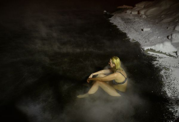 Ice Swimming Season Gets Underway in Russian City of Norilsk Ice Swimming Season Gets Underway in Russian City of Norilsk - Sputnik International