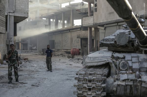 Situation in syrian town Ghuta, Oct. 31, 2013 - Sputnik International