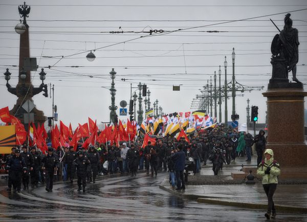 About 1,000 nationalists rallied in St. Petersburg this year - Sputnik International