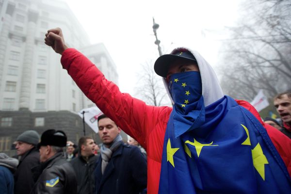 Protesters in Kiev - Sputnik International